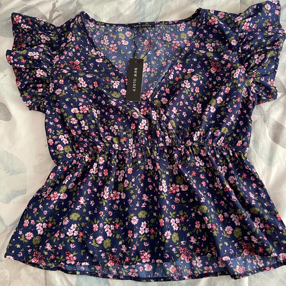 New Glory Floral Top